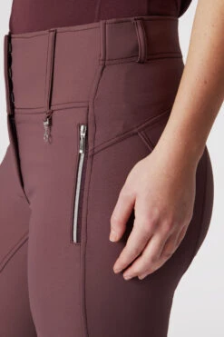 Horze Andrea Kniebesatzreithose Mit Hohem Bund Für Damen -Reiter's Paradies 36690 RMBU 5
