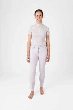 Horze Kaitlin Damen Kniebesatzreithose Mit Blumendetail -Reiter's Paradies 36706 OHPU 3