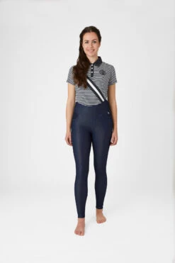Horze Katia Jeans Look Vollbesatzreitleggings Für Damen -Reiter's Paradies 36711 db 03