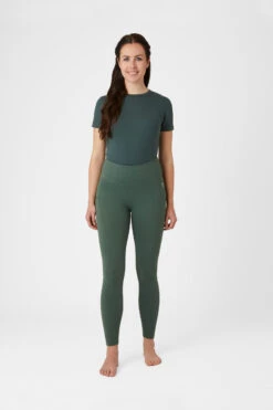 Horze Ginny Damen Reitleggings Mit Silikonvollbesatz Und Handytasche -Reiter's Paradies 36721 CLGR 3