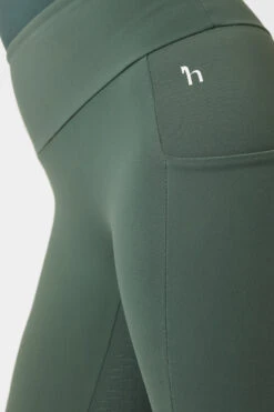 Horze Ginny Damen Reitleggings Mit Silikonvollbesatz Und Handytasche -Reiter's Paradies 36721 CLGR 5