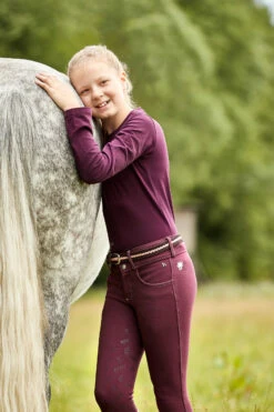 Horze Monster Vollbesatzreitleggings Für Kinder -Reiter's Paradies 36727 FPU 9