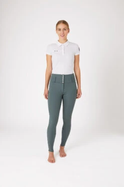 Horze Louisa Damen Thermo Vollbesatzreithose Mit Hohem Bund -Reiter's Paradies 36735 udgr 03