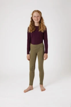 Horze Monster Kniebesatzreitleggings Für Kinder -Reiter's Paradies 36737 ntbr 03