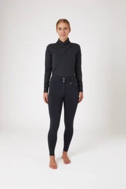 Horze Ingrid Damen Winter Reithose Mit Hohem Bund Und Kniebesatz -Reiter's Paradies 36743 vdb 03