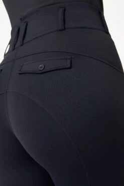 Horze Ingrid Damen Winter Reithose Mit Hohem Bund Und Kniebesatz -Reiter's Paradies 36743 vdb 06