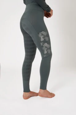 Horze Luminox Reflektiernde Vollbesatzreitleggings Für Damen -Reiter's Paradies 36748 UDGR 2