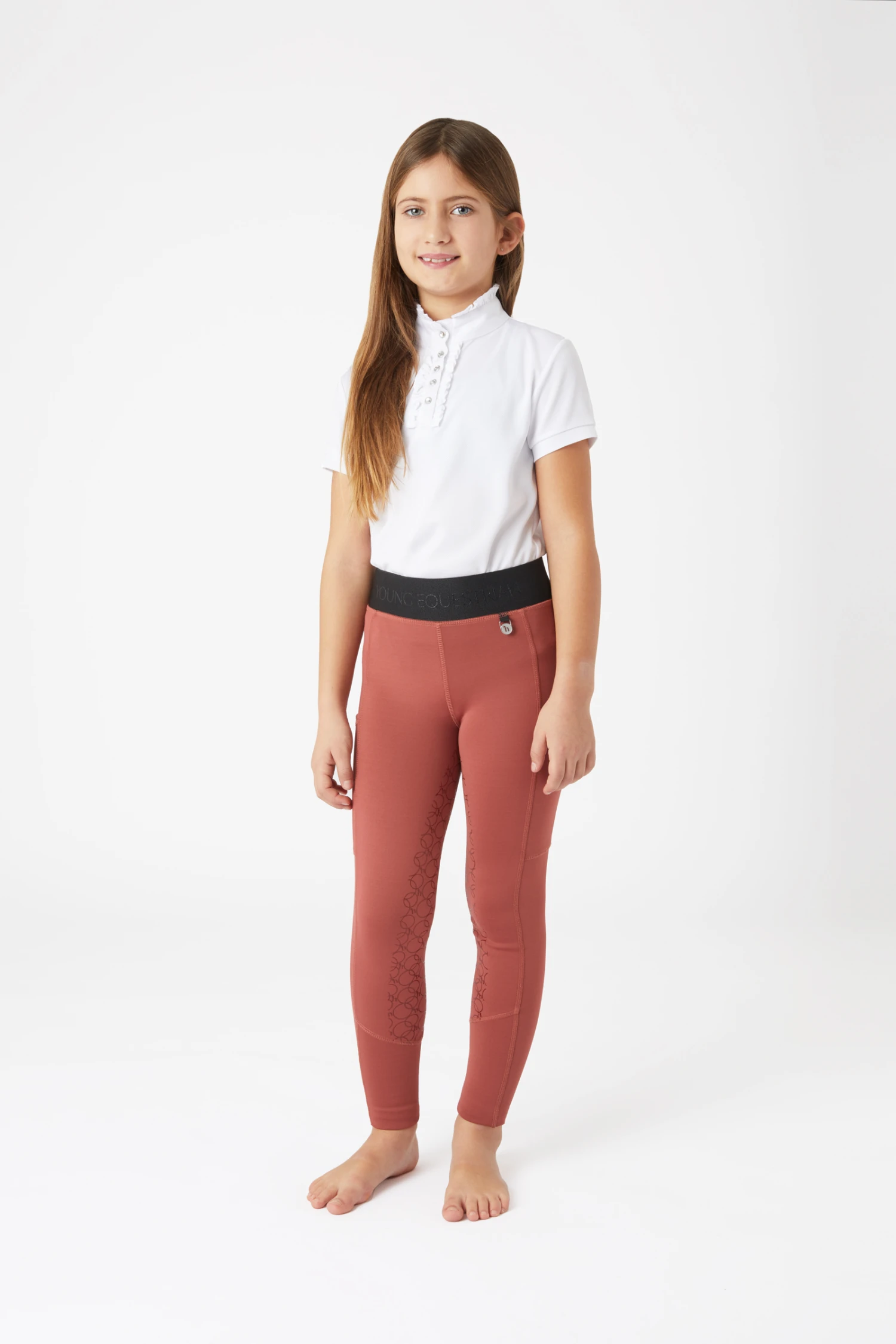 Horze Leighton Teens Vollbesatzreitleggings Mit Silikongrip Und Warmem Futter 3 Horze Leighton Teens Vollbesatzreitleggings Mit Silikongrip Und Warmem Futter - Image 3