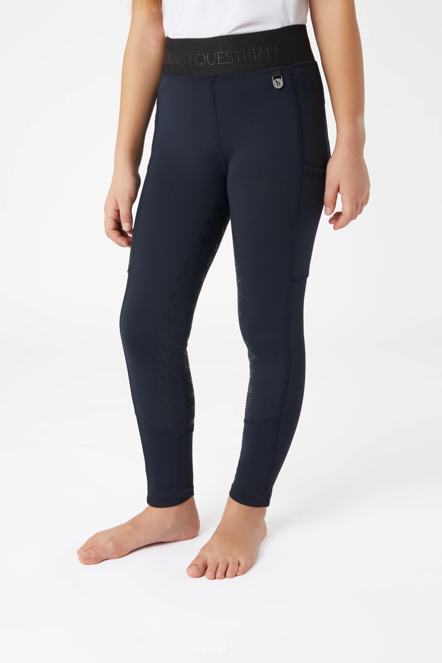 Horze Leighton Teens Vollbesatzreitleggings Mit Silikongrip Und Warmem Futter 12 Horze Leighton Teens Vollbesatzreitleggings Mit Silikongrip Und Warmem Futter - Image 12