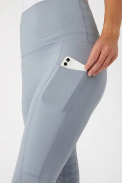 Horze Mette Damen Übergangsreitleggings Mit Vollbesatz Und Hohem Bund -Reiter's Paradies 36752 TWG 5