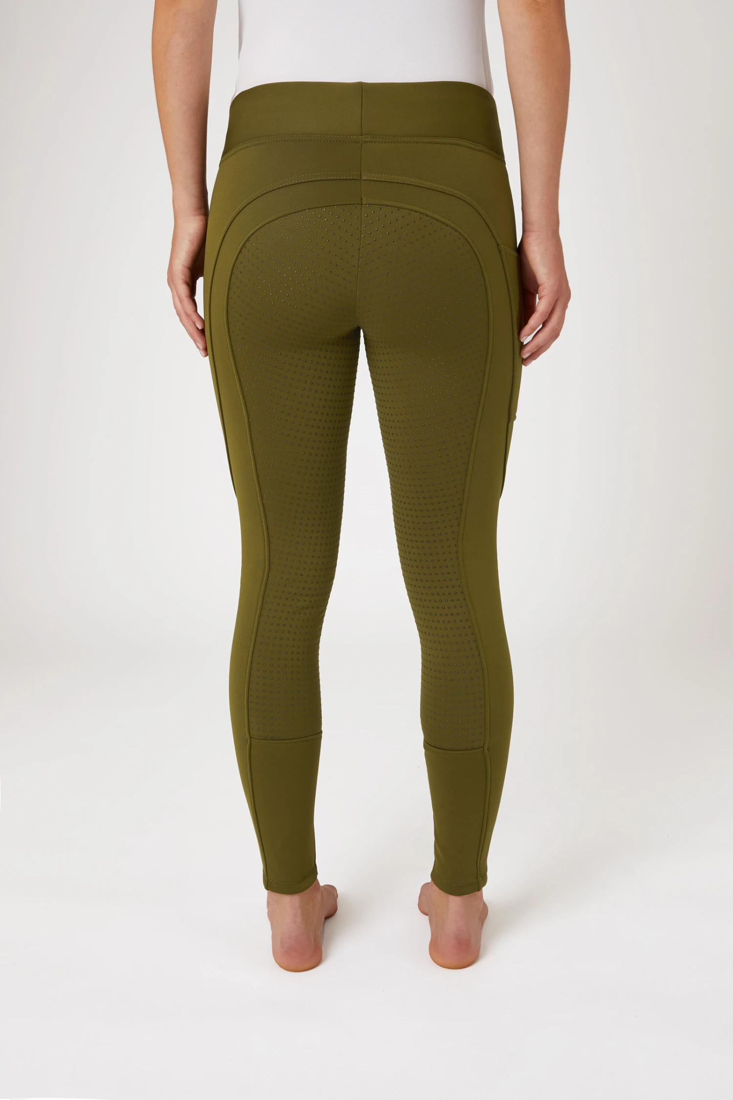 Horze Active Damen Winter Vollbesatzreitleggings Mit Handytasche 12 Horze Active Damen Winter Vollbesatzreitleggings Mit Handytasche - Image 12