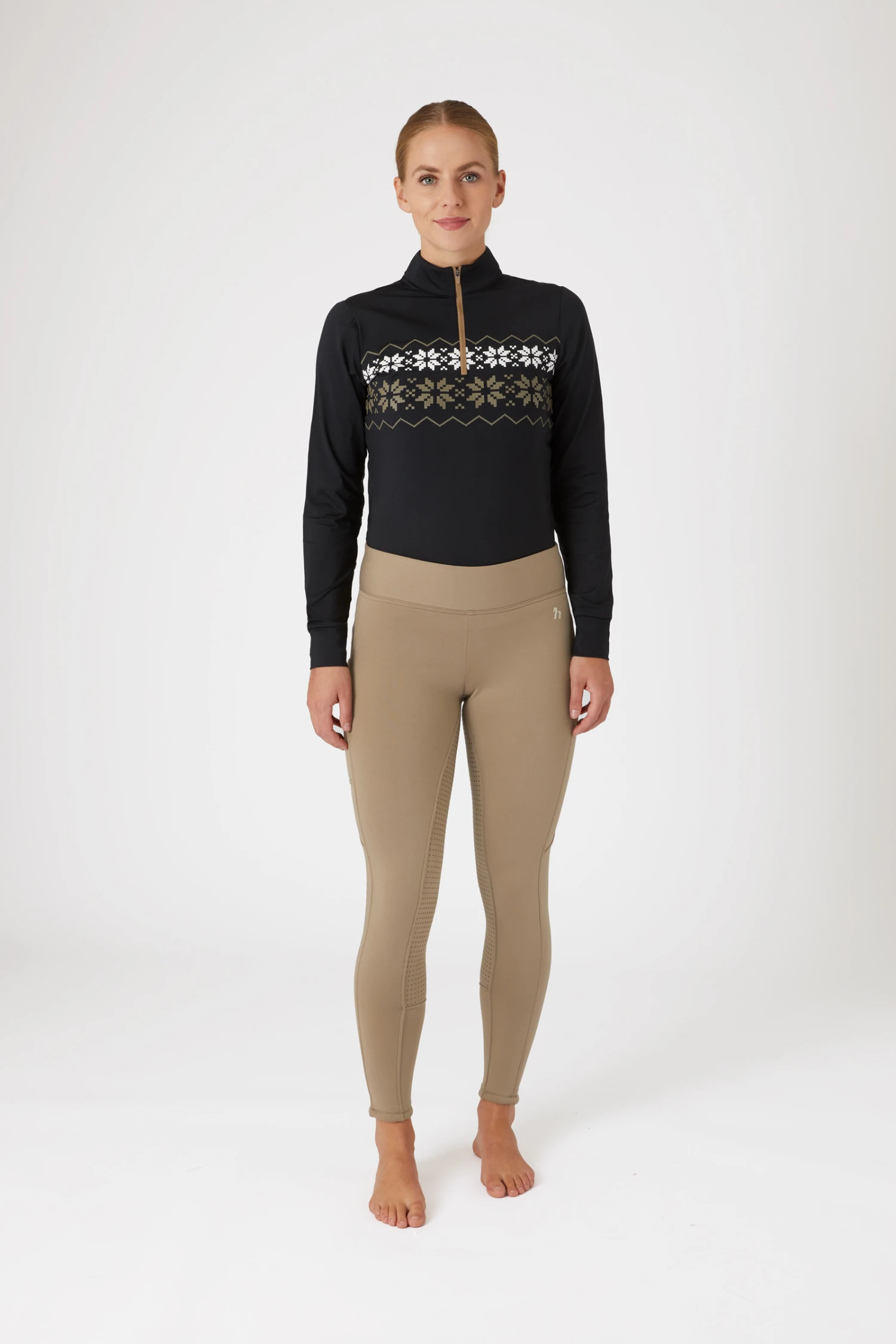 Horze Active Damen Winter Vollbesatzreitleggings Mit Handytasche 19 Horze Active Damen Winter Vollbesatzreitleggings Mit Handytasche - Image 19