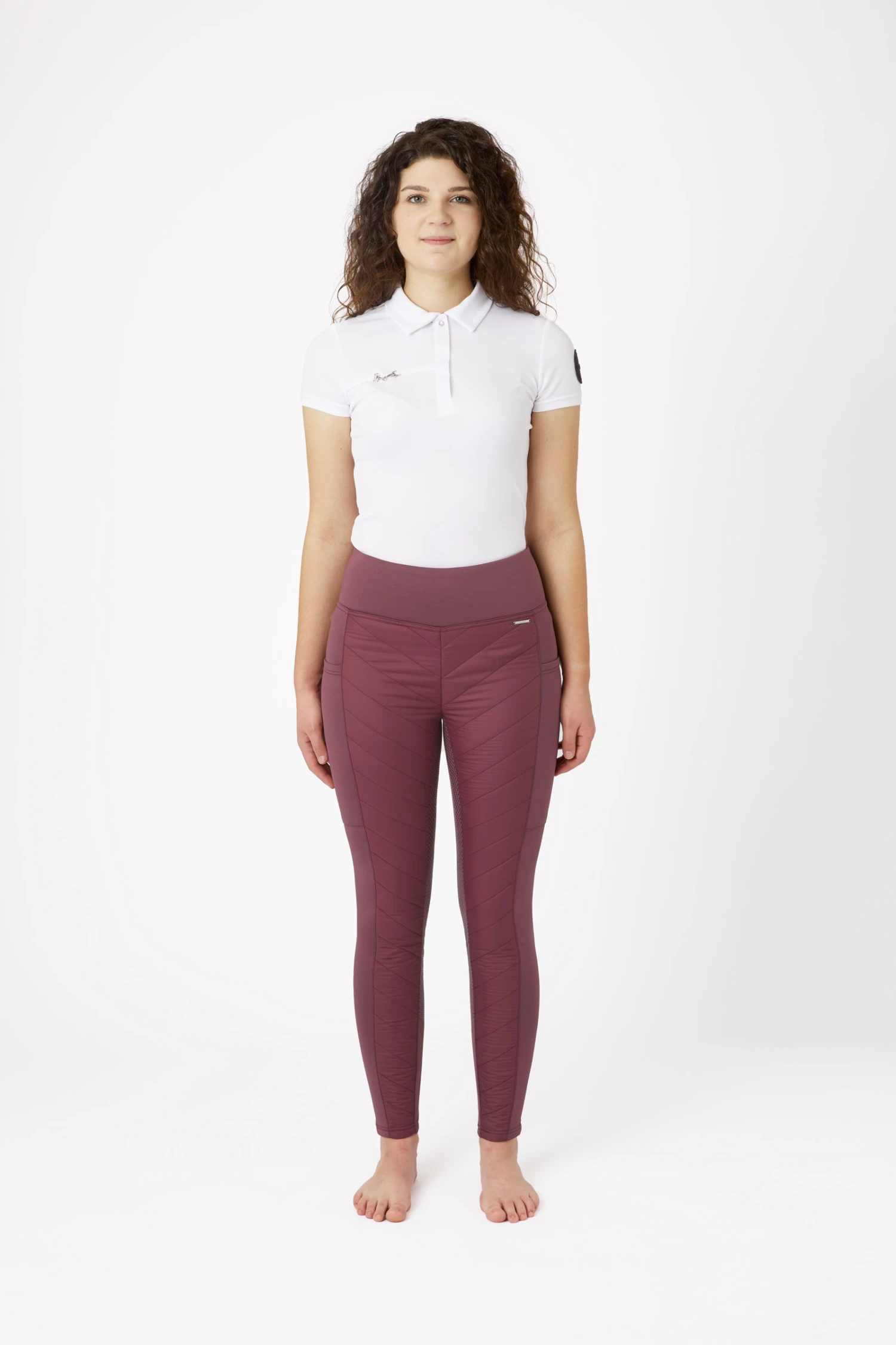 Horze Isla Gefütterte Vollbesatzreitleggings Für Damen 3 Horze Isla Gefütterte Vollbesatzreitleggings Für Damen - Image 3