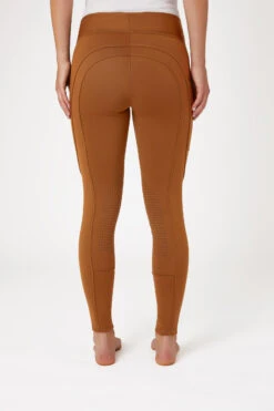 Horze Active Damen Winter Kniebesatzreitleggings Mit Handytasche -Reiter's Paradies 36790 cfbr 04