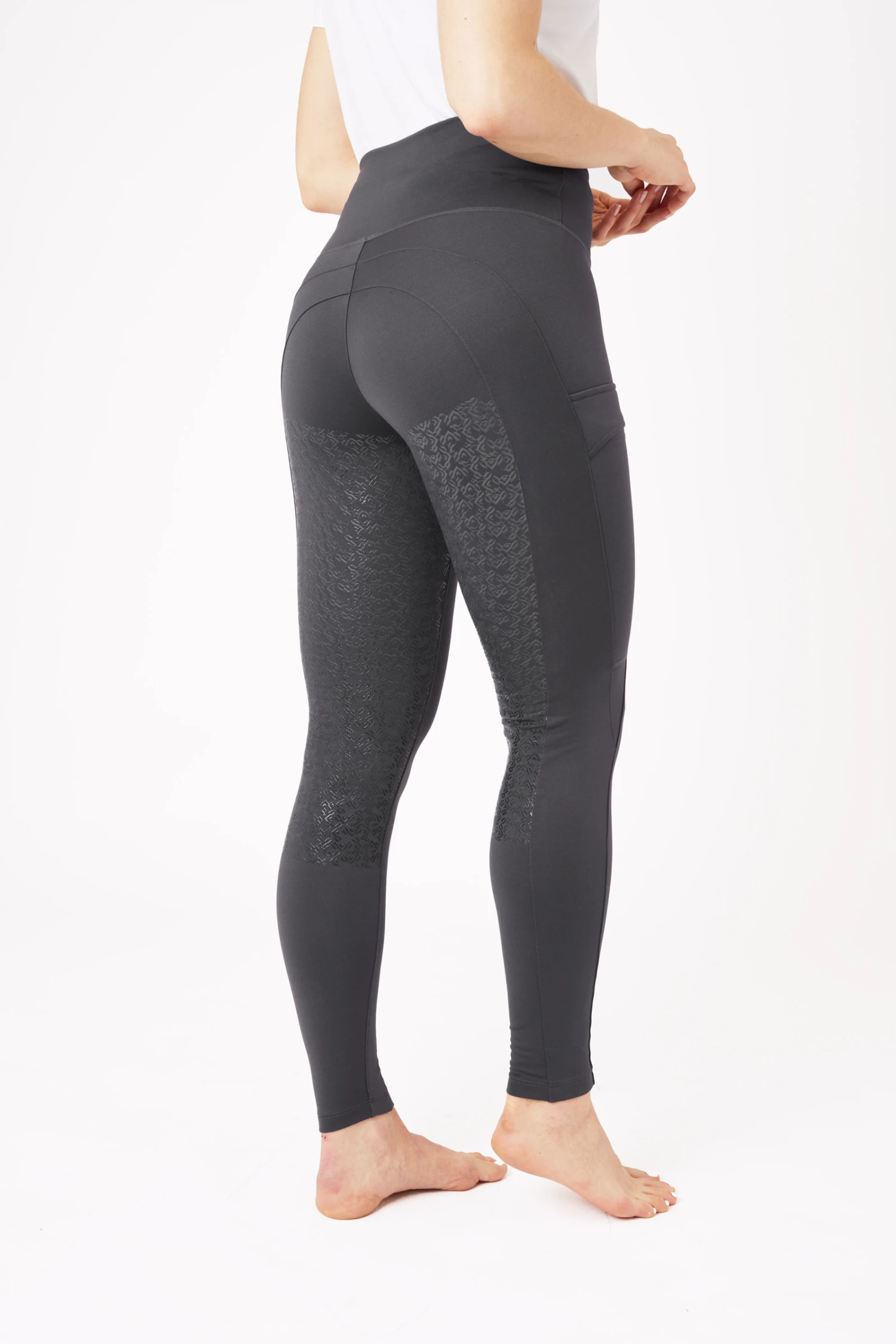 Horze Celia Damen Thermo-Reitleggings 2 Horze Celia Damen Thermo-Reitleggings – Bild 2