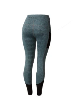 Horze Damen Reitleggings Mit Silikonvollbesatz Und Mesh -Reiter's Paradies 36902 LB MDB 1