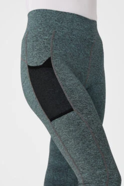 Horze Damen Reitleggings Mit Silikonvollbesatz Und Mesh -Reiter's Paradies 36902 LB MDB 5