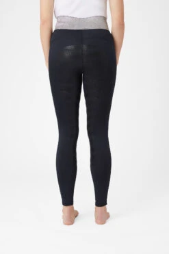 Horze Damen Reitleggings Mit Silikonvollbesatz Und Glitzerbund -Reiter's Paradies 36906 DB 4