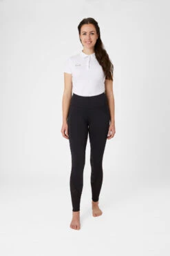 Horze Damen Reitleggings Mit Silikonvollbesatz Und Mesh Einsätzen 11 Horze Damen Reitleggings Mit Silikonvollbesatz Und Mesh Einsätzen -Reiter's Paradies 36907 BL 3