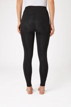 Horze Reitleggings Mit Silikonvollbesatz Und Kristalltaschen -Reiter's Paradies 36908 BL 4
