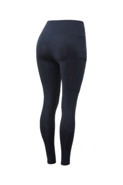 Horze Damen Vollbesatzreitleggings Mit Mesh-Beinabschlüssen -Reiter's Paradies 36910 db 01