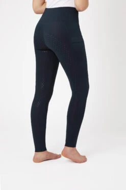 Horze Damen Vollbesatzreitleggings Mit Mesh-Beinabschlüssen -Reiter's Paradies 36910 db 02