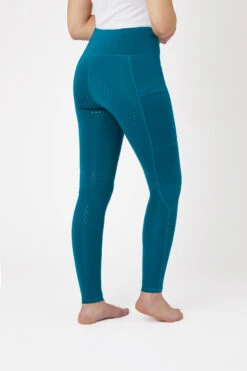 Horze Damen Vollbesatzreitleggings Mit Mesh-Beinabschlüssen -Reiter's Paradies 36910 lgnb 02