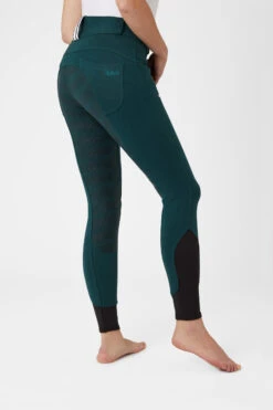 Horze Damen Vollbesatzreithose Mit Gürtelschlaufendetail -Reiter's Paradies 36957 PDGR 2