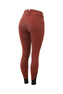 Horze Damen Reithose Mit Silikonvollbesatz Und Hohem Bund