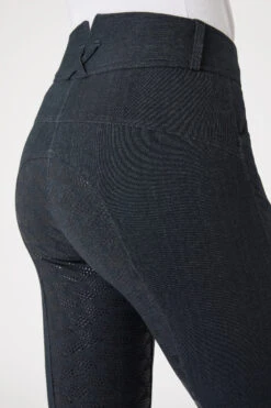 Horze Damen Reithose Mit Silikonvollbesatz Und Hohem Bund -Reiter's Paradies 36960 db 06