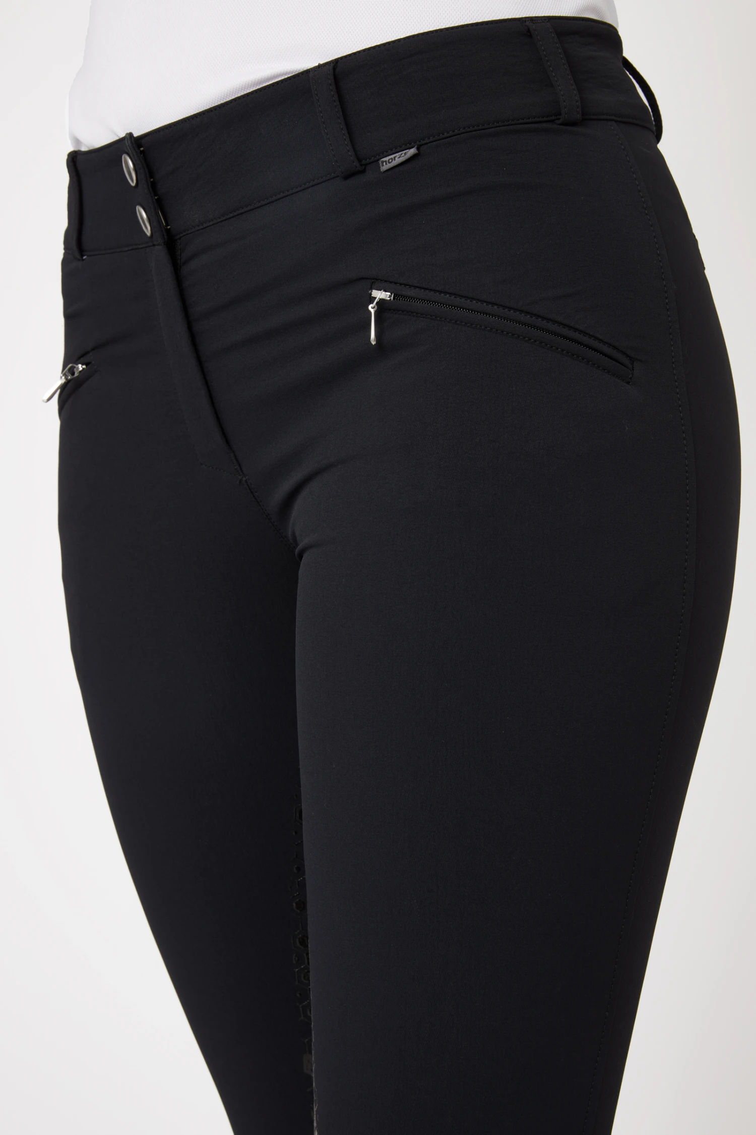 Horze Reithose Mit Vollbesatz Und Hohem Bund 5 Horze Reithose Mit Vollbesatz Und Hohem Bund - Image 5