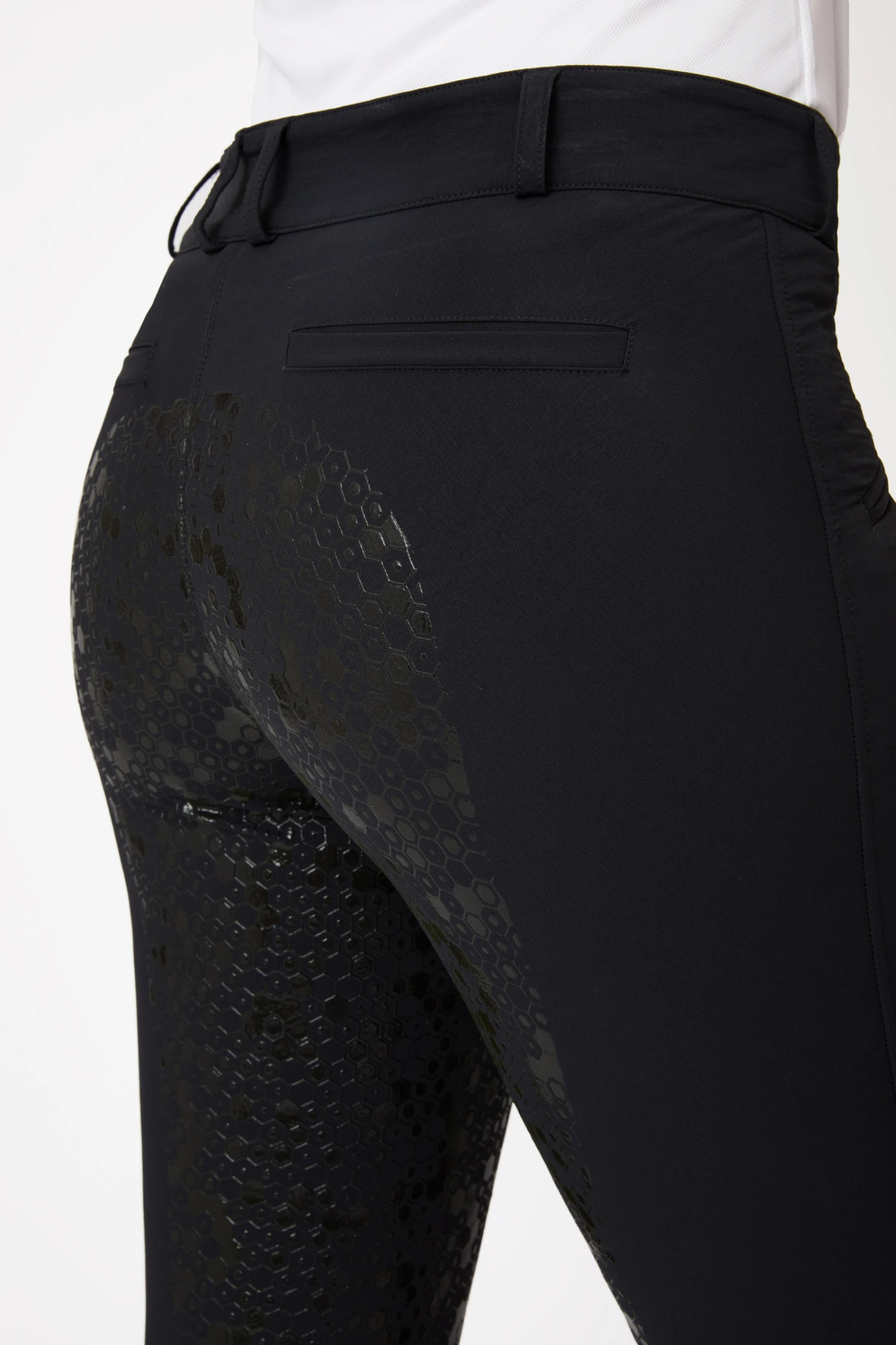 Horze Reithose Mit Vollbesatz Und Hohem Bund 6 Horze Reithose Mit Vollbesatz Und Hohem Bund - Image 6