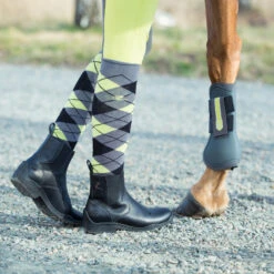 Horze Camden Winter-Reitstiefeletten Aus Leder -Reiter's Paradies 38034 bl 09