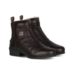 B Vertigo Mercury Damen Winter Reitstiefeletten Mit Lammfellfutter -Reiter's Paradies 38105 DBR 1