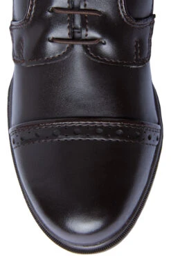 Horze Kilkenny Lux Damen Winter Reitstiefeletten Mit Brogue Detail -Reiter's Paradies 38167 DBR 6