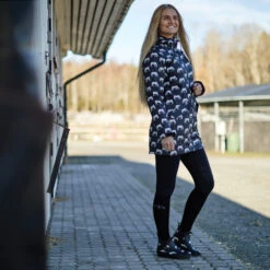 Horze Billie Damen Gummi Stiefeletten Mit Print -Reiter's Paradies 38218 bl 06