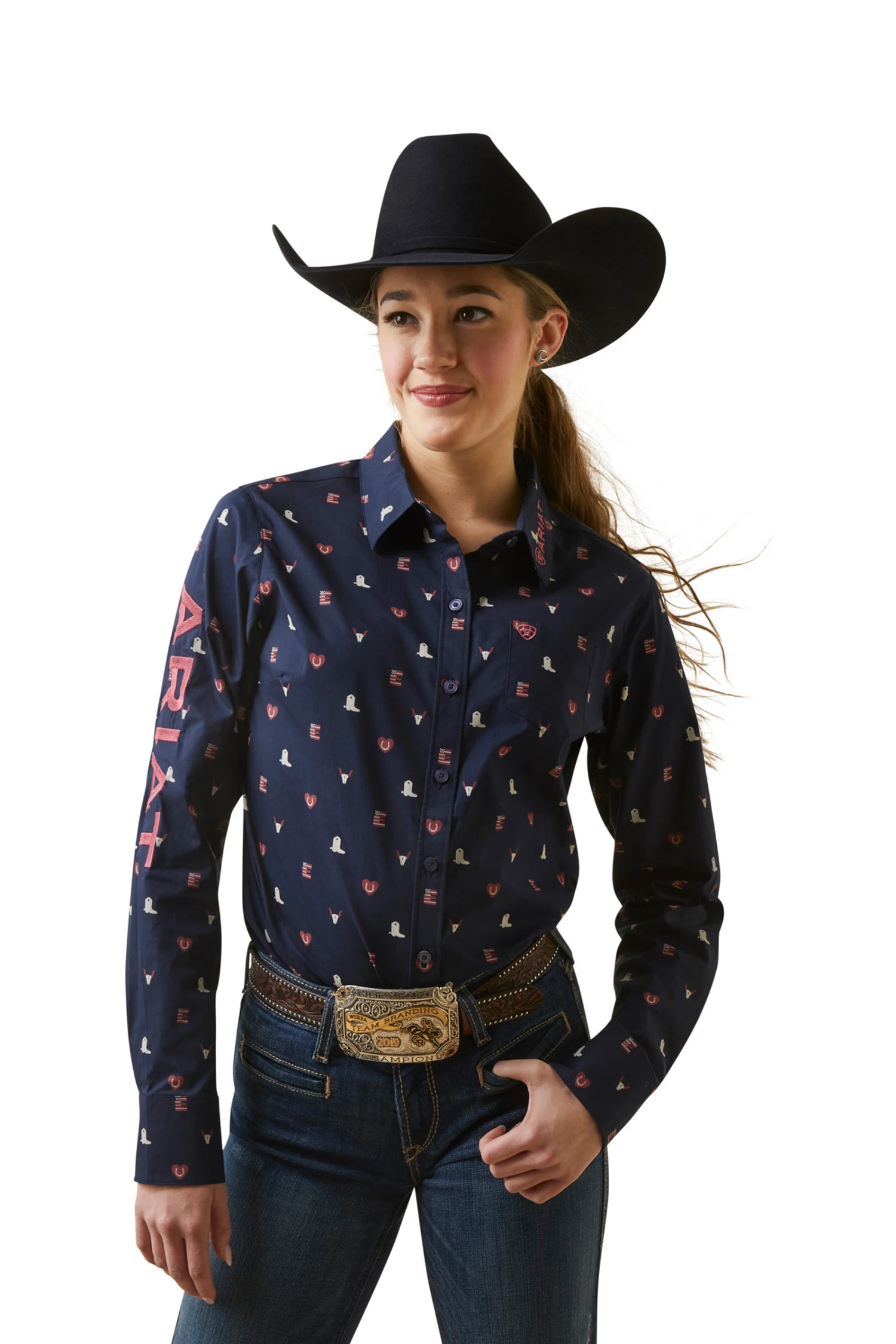 Ariat Team Kirby Damen Stretch Longsleeve Shirt 1 Ariat Team Kirby Damen Stretch Longsleeve Shirt