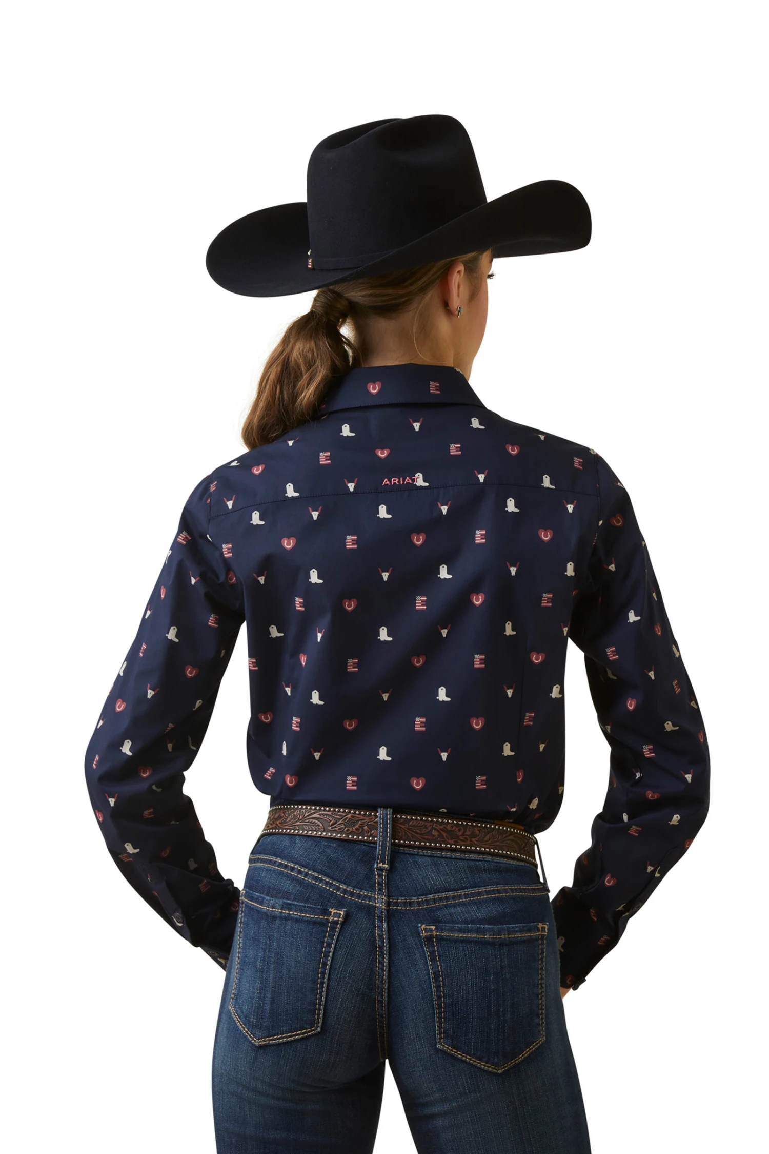 Ariat Team Kirby Damen Stretch Longsleeve Shirt 2 Ariat Team Kirby Damen Stretch Longsleeve Shirt - Image 2