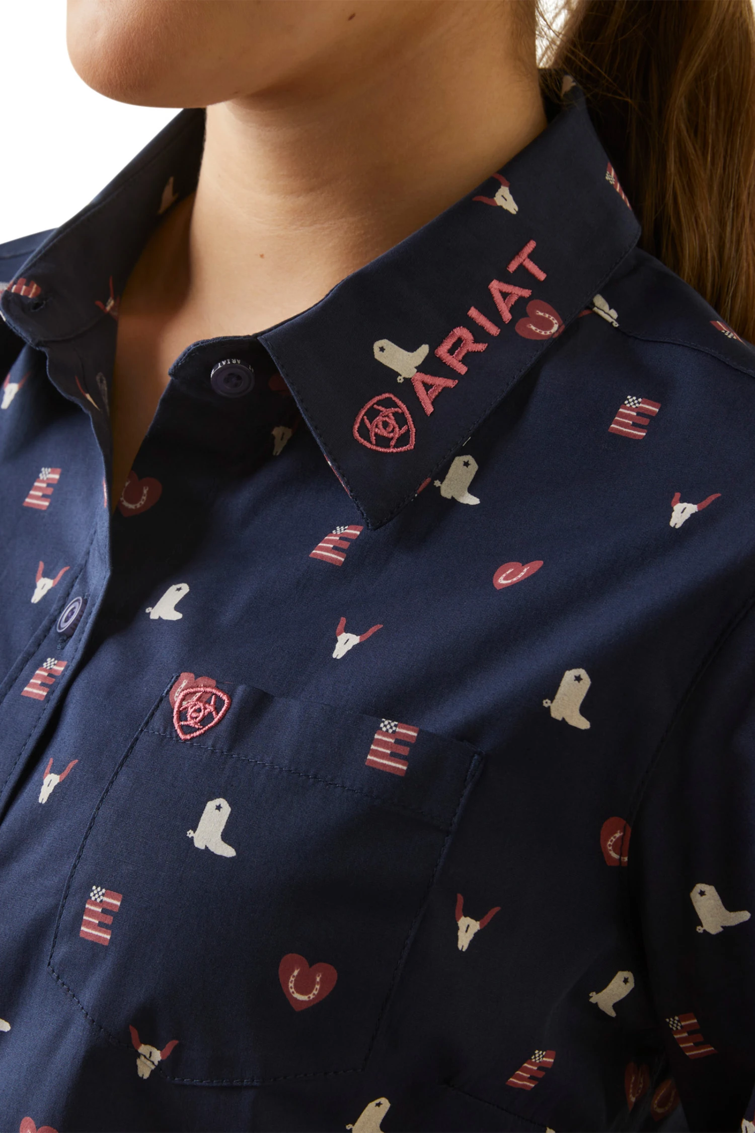 Ariat Team Kirby Damen Stretch Longsleeve Shirt 3 Ariat Team Kirby Damen Stretch Longsleeve Shirt - Image 3