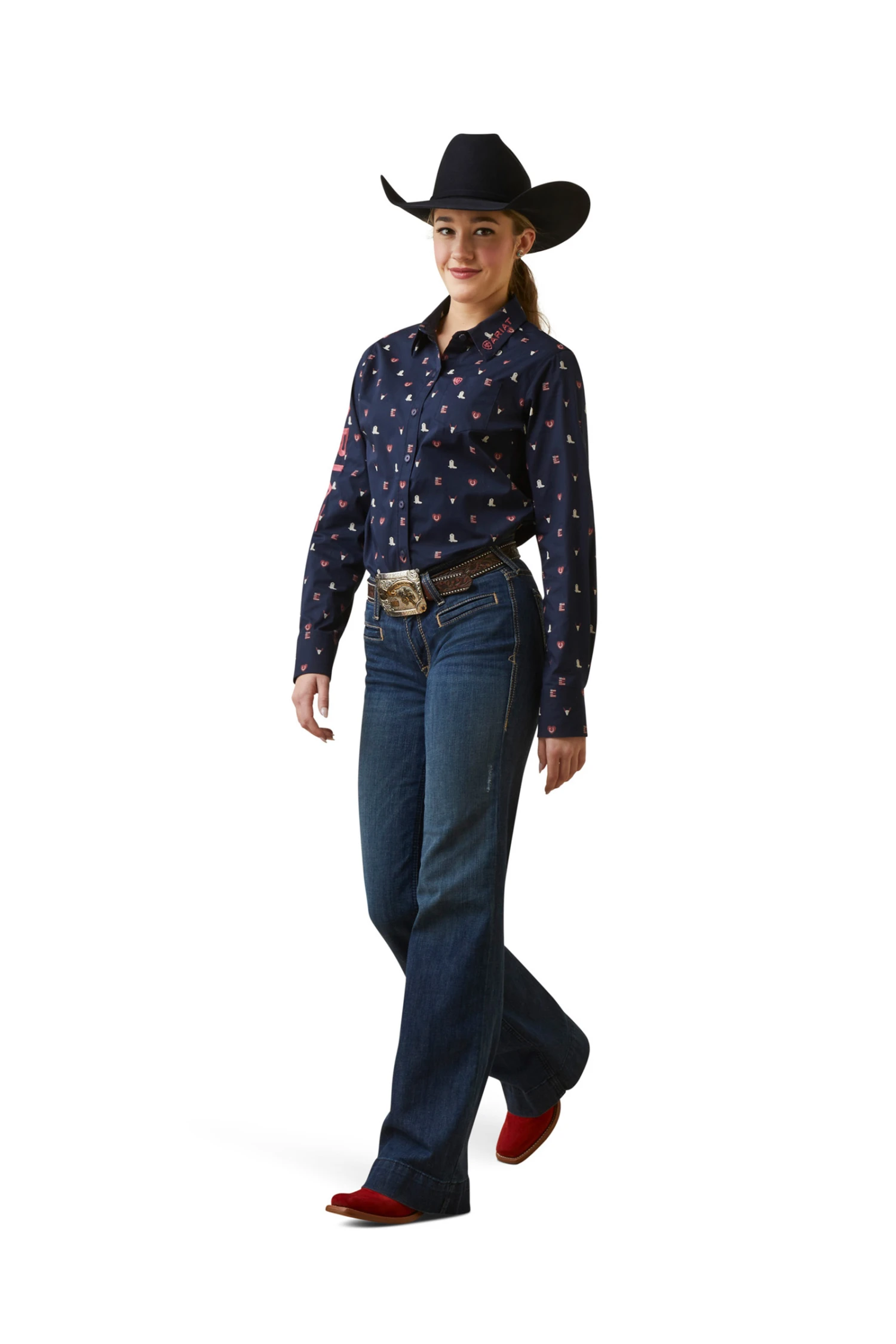 Ariat Team Kirby Damen Stretch Longsleeve Shirt 5 Ariat Team Kirby Damen Stretch Longsleeve Shirt - Image 5