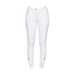 Cavalleria Toscana New Grip System Damen Reithose Mit Kniebesatz -Reiter's Paradies 985517 WH 1