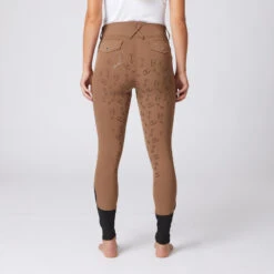 Reithose Mit Vollbesatz Mit Hohem Bund Und Silikon Gebissdruck -Reiter's Paradies CP3630 BR 3