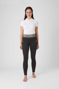 Damen Reitleggings Mit Vollbesatz Und Glitzerbund -Reiter's Paradies CP3672 BL 3