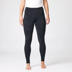Reitleggings Mit Vollbesatz Für Damen Aus Silikon Mit Hohem Bund -Reiter's Paradies CP3675 DB 3