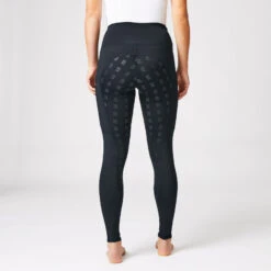 Reitleggings Mit Vollbesatz Für Damen Aus Silikon Mit Hohem Bund -Reiter's Paradies CP3675 DB 4
