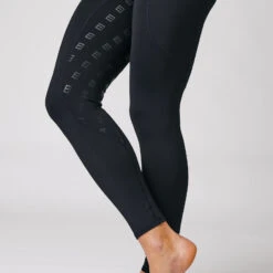 Reitleggings Mit Vollbesatz Für Damen Aus Silikon Mit Hohem Bund -Reiter's Paradies CP3675 DB 5