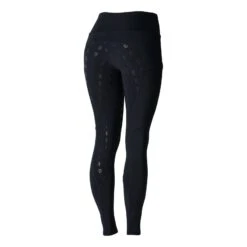 Reitleggings Mit Vollbesatz Für Damen Aus Silikon Mit Hohem Bund -Reiter's Paradies CP3675 DB 9