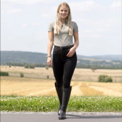 Reithose Mit Vollbesatz In Jeansoptik Für Damen -Reiter's Paradies CP3680 BL 6