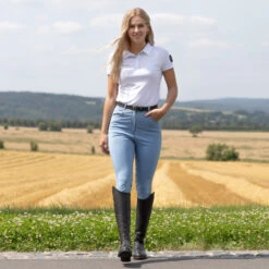 Reithose Mit Vollbesatz In Jeansoptik Für Damen -Reiter's Paradies CP3680 LB 6