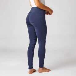 Reitleggings Für Damen Mit Silikonvollbesatz Und Handytaschen -Reiter's Paradies CP3695 CFB 1